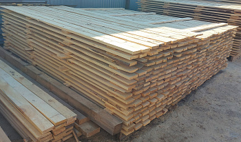 Доска профилированная 25x150x3000 хвоя, ТУ 3-4 сорт (вл.>45%, код 16.10.2) 