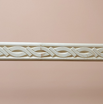 Наличник резной "Коса в рамке" nal-5 14,5x80x2200 Хвоя 