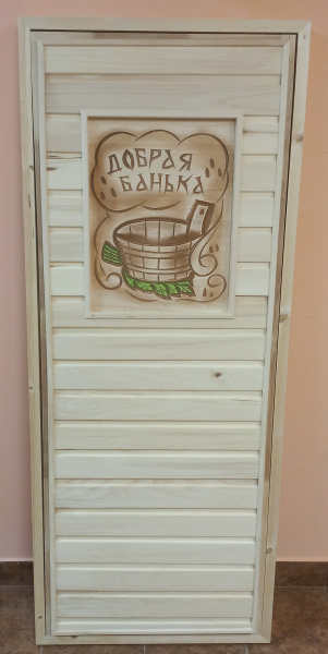 дверь глухая  с резной вставкой сорт В 1700*700 